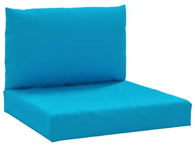 Immagine prodotto di vidaXL Cuscino Pallet 2 pezzi in tessuto Oxford blu chiaro
