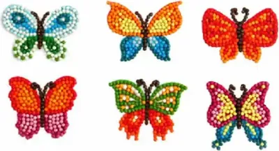 Produktbild von PRACHT Diamond Painting Sticker Schmetterlinge Set