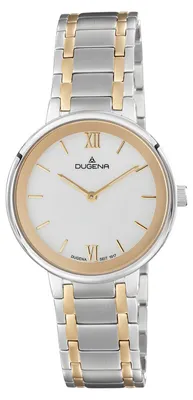Produktbild von Dugena 4460996 Damen-Armbanduhr, Edelstahl-Gehäuse, Metall-Armband