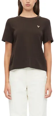 Produktbild von s.Oliver T-Shirt mit Leo-Herz – Größe 46, 89d0_dunkelbraun