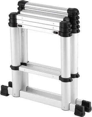 Produktbild von Teleskopleiter aus Aluminium, einziehbar, 175m