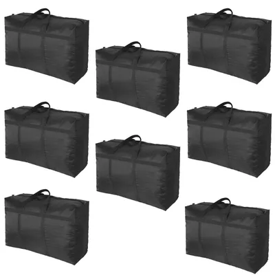 Productafbeelding van Set van 8 Grote Opbergzakken 150L voor Dekens en Kleding