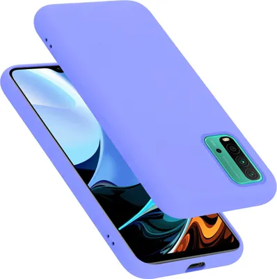 Produktbild von Cadorabo Schutzhülle für Xiaomi RedMi 9T / POCO M3 Hülle in Lila Handyhülle Case Cover TPU Etui