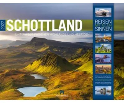 Produktbild von Schottland Kalender 2027 | Unterwegs zwischen Highlands und Hebriden
