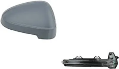 Zdjęcie produktu dla Osłona lusterka + kierunkowskaz LED do Audi A4 8W 05/15 – prawa strona (strona pasażera) 8W0857528AGRU 8W0857528A 8W0949102 8W0949102A Johns