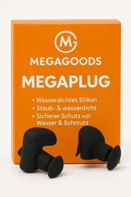 Produktbild von Wasserdichte Silikon-Ohrstöpsel Schwimmstöpsel 1 Paar DE.