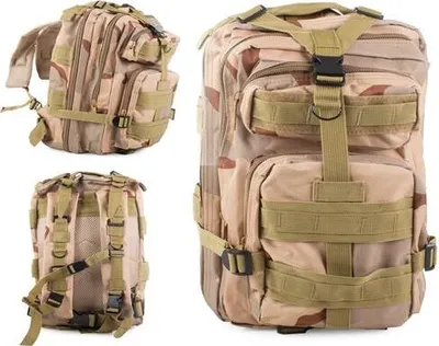Produktbild von Rucksack Militär Wanderrucksack Kampfrucksack Trekking Camping 30L Desert