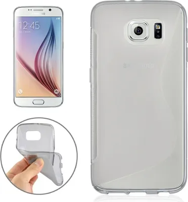 Produktbild von Handyhülle TPU-Schutzhülle für Samsung Galaxy S6 SM-G920F Grau