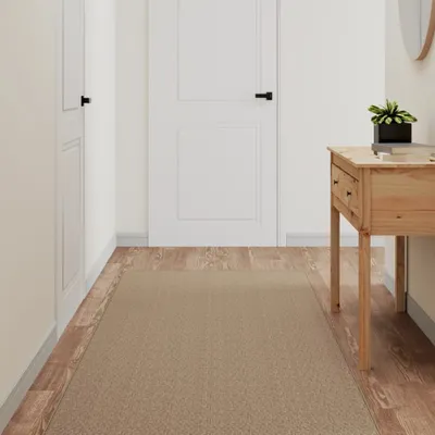 Produktbild von The Living Store Teppichläufer Sisal-Optik Sandfarben 80x150 cm