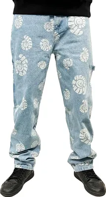 Produktbild von Karl Kani Herren Jeans OG Baggy Workwear Letter Denim light blue S