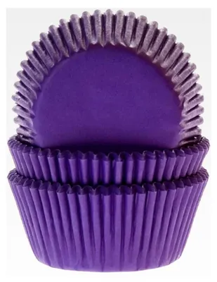 Produktbild von Muffinförmchen, lila, 50 Stück