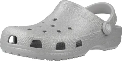 Immagine prodotto di Sandali Del Marchio Crocs Del Modello Classic Glitter Clog Grigio