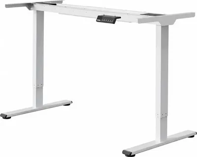 Produktbild von E1W-PRO-EUAM höhenverstellbarer Schreibtisch, ohne Platte, weiß