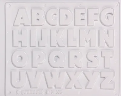 Productafbeelding van KNORR prandell 212713030 Gietvorm "Letters (A-Z)"