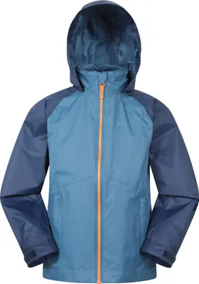 Immagine prodotto di Mountain Warehouse - Giacca "Torrent II", impermeabile per bambini MW3296 (146-152) (Blu)