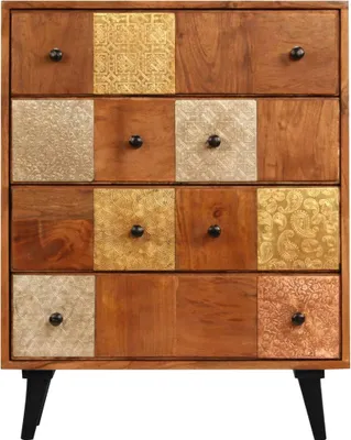 Produktbild von vidaXL Kommode 60x30x75 cm Massivholz Akazie