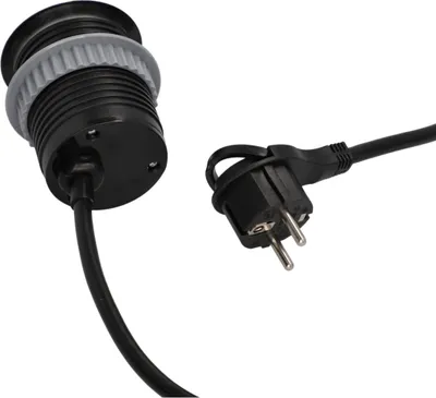 Produktbild von UniTEC Einbausteckdose Tischsteckdose mit USB C 1,5 m