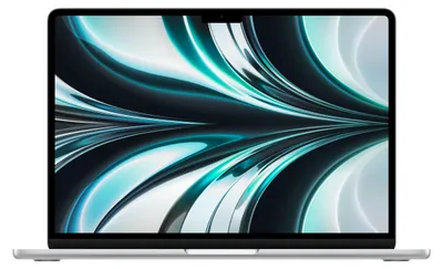 Produktbild von APPLE MLXY3D/A MacBook Air 34,46cm 13,6Zoll M2 Chip 8-Core CPU und 8-Core GPU 8GB gem. RAM 256GB SSD DE - Silber