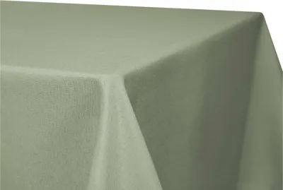 Produktbild von Tischdecke Leinenoptik Hellgrün 110 x 220 cm eckig Lotuseffekt beschichtet wasserabweisend schmutzabweisend