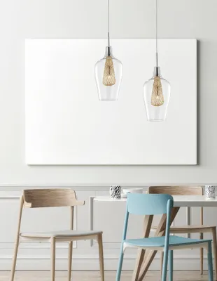 Produktbild von Nova Luce FILO Pendelleuchte G9 Gold 120x14cm dimmbar 1500202831