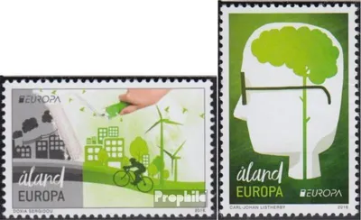 Produktbild von Briefmarken Finnland - Aland 2016 Mi 425-426 (kompl.Ausg.) postfrisch Umweltschutz