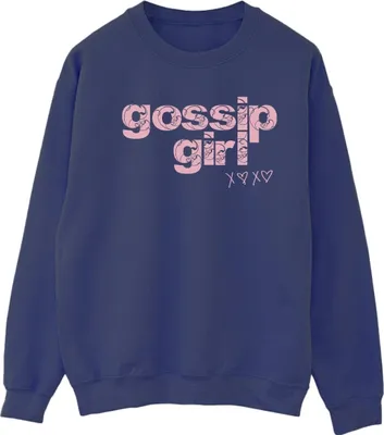 Produktbild von Gossip Girl - Sweatshirt für Damen BI20068 (S) (Marineblau)