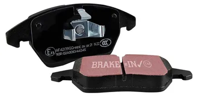Immagine prodotto di Pastiglie freno anteriori EBC Blackstuff Ultimax2 EBC118242 per Fiat 500 C, 500 Grande Punto e Punto