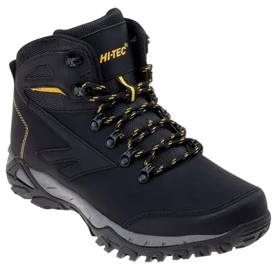 Productafbeelding van Hi-Tec - Wandelschoenen voor heren, model "Medin" IG1127 (maat 44,5 EU) (zwart/limoen)