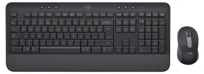 Produktbild von Logitech Signature MK650 Combo for Business - Tastatur-und-Maus-Set - kabellos - Bluetooth LE - QWERTY - US International - Graphite