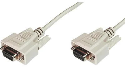 Immagine prodotto di DIGITUS Datatransfer Anschlusskabel,D-Sub9/Bu-D-Sub9/Bu,3m,