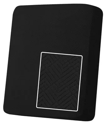 Productafbeelding van Stretchtas voor zitkussen, antislip, groot, geschikt voor 1 persoon, zwart