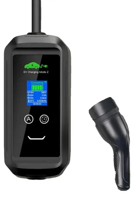 Immagine prodotto di Caricabatterie per veicoli elettrici, connettività Wi-Fi, corrente di carica regolabile, app da 7,2 kW, Tipo 2