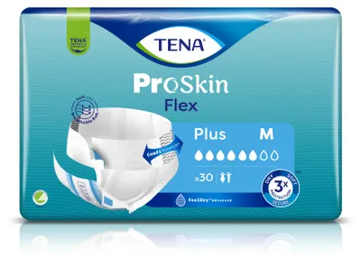 Produktbild von TENA Flex Plus - Inkontinenzvorlage mit Hüftgürtel - M - 30 Stk.