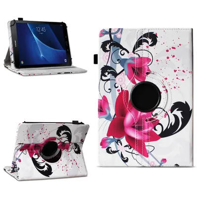 Produktbild von Schutzhülle für Samsung Galaxy Tab A6 10.1 2016 2019 Tablet Hülle Tasche DrehbarFarben:Motiv 7