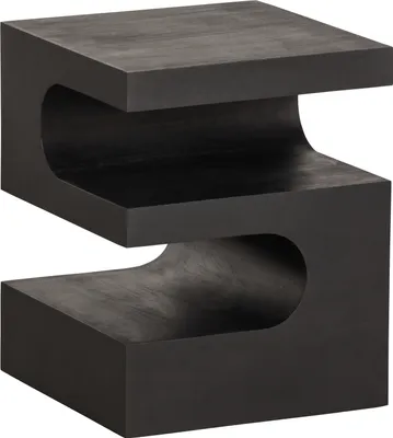 Produktbild von Toma Beistelltisch Mango Holz Schwarz