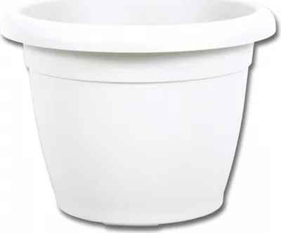 Zdjęcie produktu dla Doniczka plastikowa Naxos Ø 25 cm biała