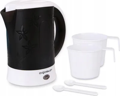 Obrázok produktu pre Aigostar Cooltravel 30JQL Kompaktná cestovná kanvica 0,6 l - čierna