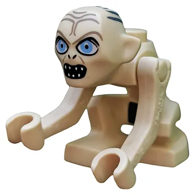 Immagine prodotto di LEGO Minifigura Gollum - Occhi spalancati (lor005) – nuova