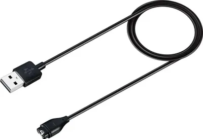 Obrázok produktu pre Nabíjací kábel USB pre inteligentné hodinky GARMIN FENIX 7, 6, 6X, 6S, 5, 5X, 5S, 5 Plus Vivoactive 3 atď. HD24 1 m. čierna