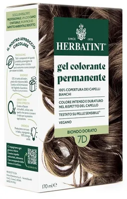 Immagine prodotto di Herbatint 7D Biondo Dorato 170 Ml