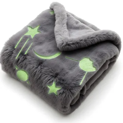 Immagine prodotto di Coperta accogliente per bambini con stelle luminose