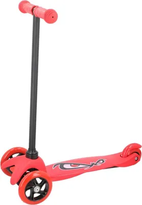 Image de Trottinette avec 3 roues trottinette enfants jouet tricycle garçons filles, couleur:rouge