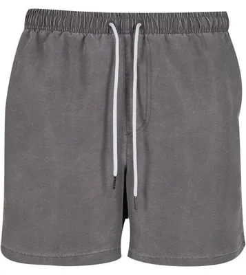 Produktbild von Urban Classics Badeshort Herren Washed Swim Shorts dunkelgrau XL