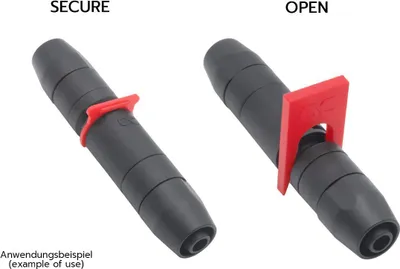 Zdjęcie produktu dla Alphacool 17469, Nylon, Czarny, 60 °C, 20 mm, 104 mm, 20 mm