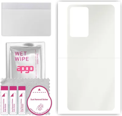 Produktbild von apgo Rückseite Schutzfolie, Matt, kompatibel mit Oppo Reno7 SE 5G, Hinten Hydrogel-Displayschutzfolie mit Positionierhilfe, kratzfest, einfache Montage