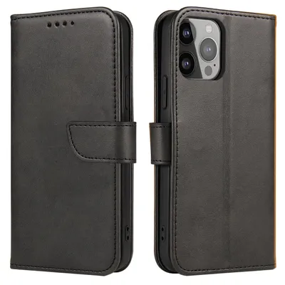 Produktbild von Samsung S24 Plus Magnethülle mit Flip und Geldbörse - Schwarz