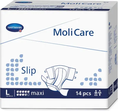 Produktbild von 4xMoliCare Slip 9Tr Maxi Large - B01FKDFX9E | Beutel (14 Stück)