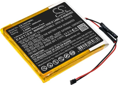 Image de TECHTEK Batterie compatible avec [Astell&Kern] AK70 remplace SR605056