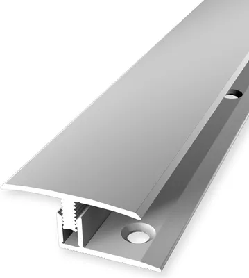 Produktbild von PROVISTON | Übergangsprofil | Laminatausgleich | Breite: 31.5 mm | Höhenausgleich: 7 - 12 mm | Länge: 2000 mm | Aluminiumprofil | Silber | 1 Stück