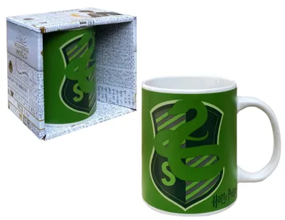 Keramikbecher Harry Potter Hogwarts, Slytherin, 350 ml